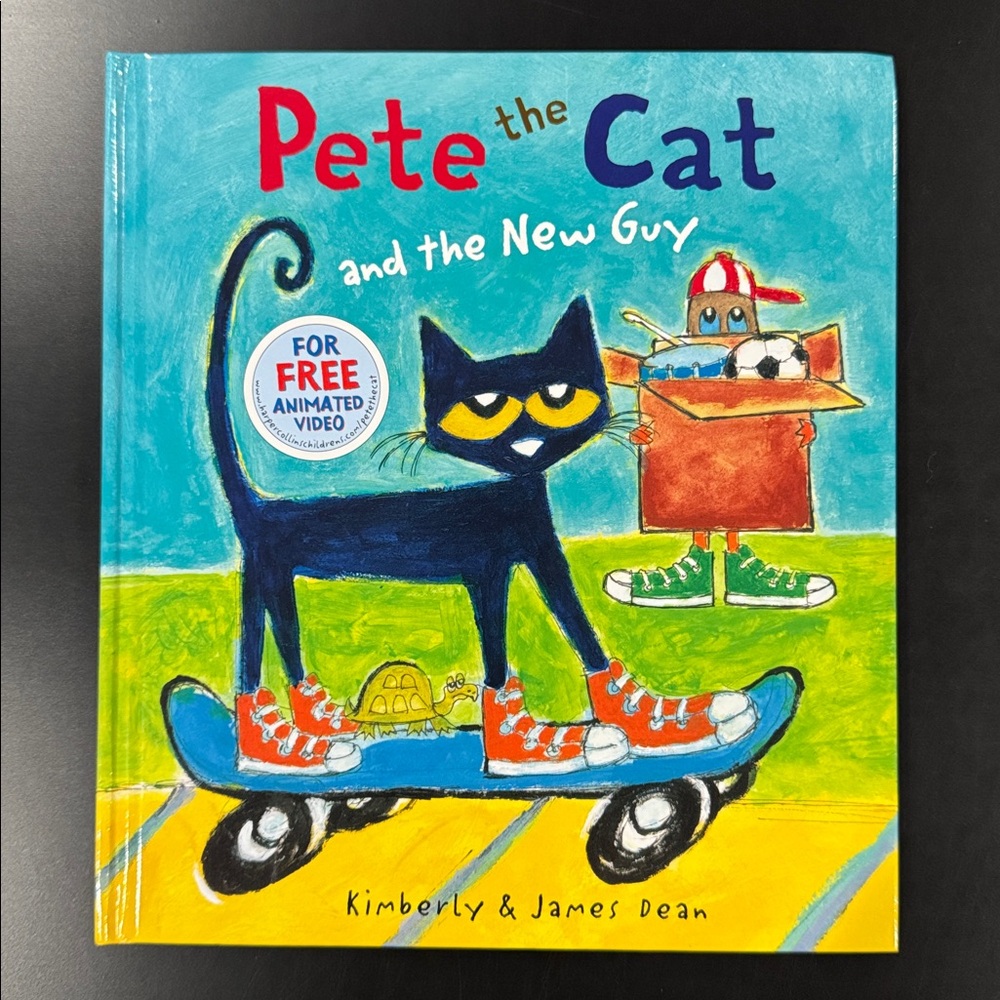 Pete the Cat and the New Guy by Kimberly & James Dean - Children’s Book